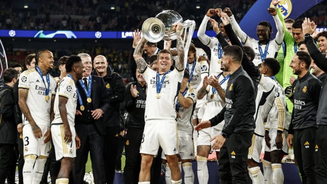 Gewann die Champions League im letzten Jahr: Toni Kroos mit Real Madrid.