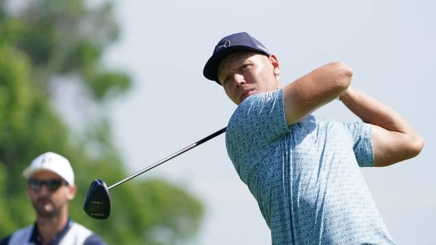 Legte einen starken Start in Fort Worth, Texas, hin: Golfprofi Matti Schmid.