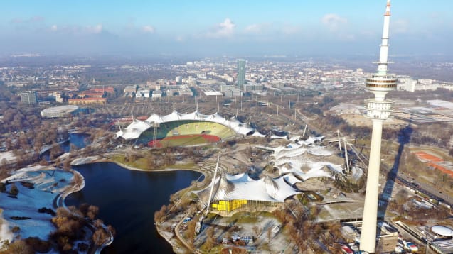 Im Münchener Olympiastadion könnte die Leichtathletik-WM 2029 ausgetragen werden.