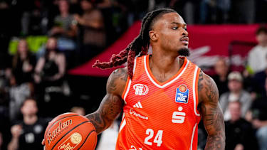 Deutschland: easyCredit Basketball Bundesliga, Hauptrunde 2026 27, 2. Spieltag Veolia Towers Hamburg vs Niners Chemnitz Inselpark Arena (Hamburg): Cobe Williams (NINERS Chemnitz, 24), Freisteller *** Germany s easyCredit Basketball Bundesliga, 2026-27 Regular Season, Matchday 2: Veolia Towers Hamburg vs. Niners Chemnitz at Inselpark Arena in Hamburg. Cobe Williams, Niners Chemnitz, 24, cutout Copyright: xStefanxTrochax