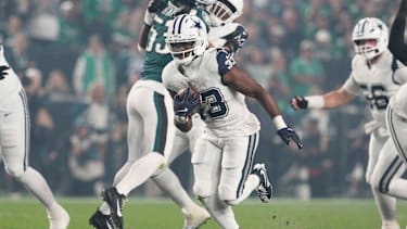 Javonte Williams in einem NFL-Spiel für die Dallas Cowboys