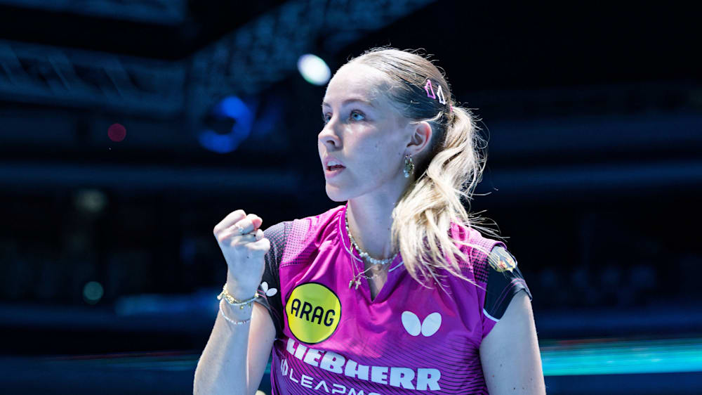 Deutsche Tischtennis-Hoffnung in Ljubljana: Annett Kaufmann