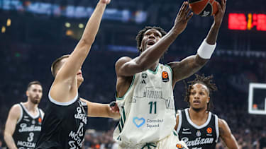 Partizan v Panathinaikos - EuroLeague BELGRADE, SERBIA - OCTOBER 13: Nigel Hayes-Davis of Panathinaikos in action during the EuroLeague round 5 basketball match between Partizan and Panathinaikos at Belgrade Arena in Belgrade, Serbia on October 13, 2026. Filip Stevanovic Anadolu Belgrade Serbia. Editorial use only. Please get in touch for any other usage. PUBLICATIONxNOTxINxTURxUSAxCANxUKxJPNxITAxFRAxAUSxESPxBELxKORxRSAxHKGxNZL Copyright: x2026xAnadoluxFilipxStevanovicx