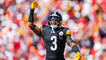 Die Pittsburgh Steelers in einem NFL-Spiel