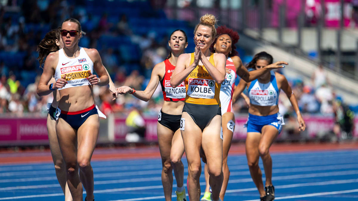 Athletics | 800 meters: Kolbe runs fastest German time since 1990