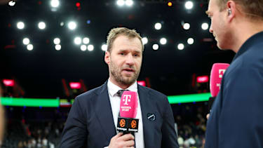Anton Gavel (FC Bayern Basketball, Chef-Trainer) beim Interview nach dem Spiel, GER, FC Bayern Basketball vs. FC Barcelona, Barca Basketball, Basketball, Euroleague, 8. Spieltag, Saison 2026 2027, 27.10.2026, GER, FC Bayern Basketball vs. FC Barcelona Basketball, Basketball, Euroleague, 8. Spieltag, Saison 2026 2027, 27.10.2026 Muenchen *** Anton Gavel, FC Bayern Basketball, Head Coach, in a postgame interview, GER, FC Bayern Basketball vs. FC Barcelona Basketball, Basketball, EuroLeague, Round 8, 2026-2027 Season, October 27, 2026, GER, FC Bayern Basketball vs. FC Barcelona Basketball, Basketball, EuroLeague, Round 8, 2026-2027 season, October 27, 2026, Munich Copyright: xEibner-Pressefoto JennixMaulx EP_JML