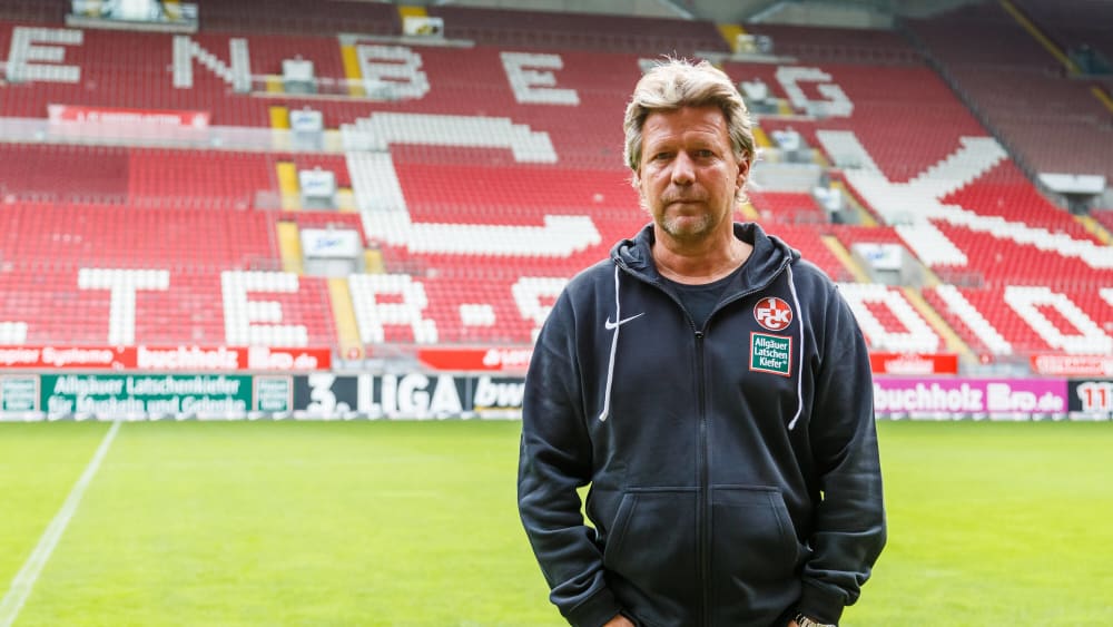 Freut sich auf sein erstes Heimspiel mit Kaiserslautern: Coach Jeff Saibene.