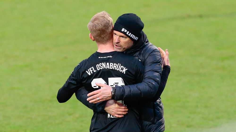 Osnabrücks Trainer Marco Grote kann sich auf Sebastian Kerk verlassen, könnte aber noch Verstärkung gebrauchen.