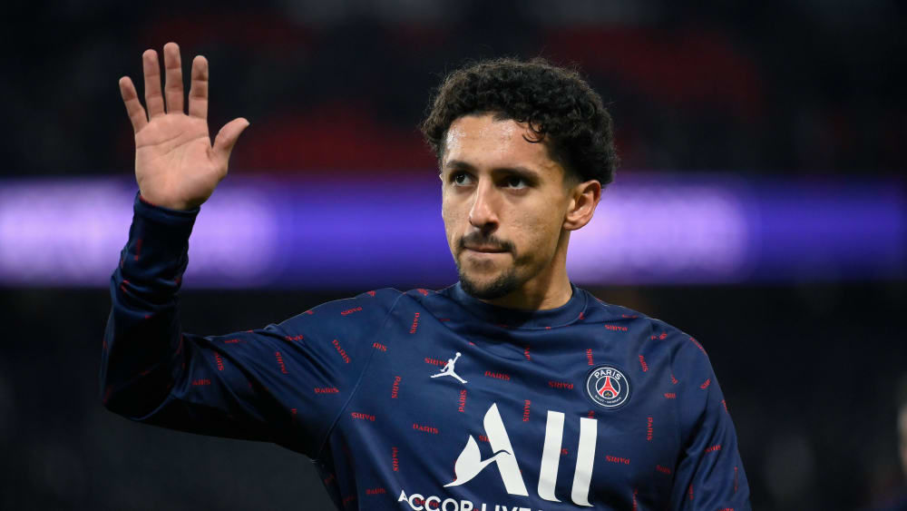 PARIS SAINT-GERMAIN - AS MONACO (Ligue 1 - J18) Marquinhos during the match between PSG and As Monaco at the Parc des Princes, on December 12, 2021. PUBLICATIONxINxGERxSUIxAUTxONLY JulienxMattiax xLexPictorium LePictorium_0257123