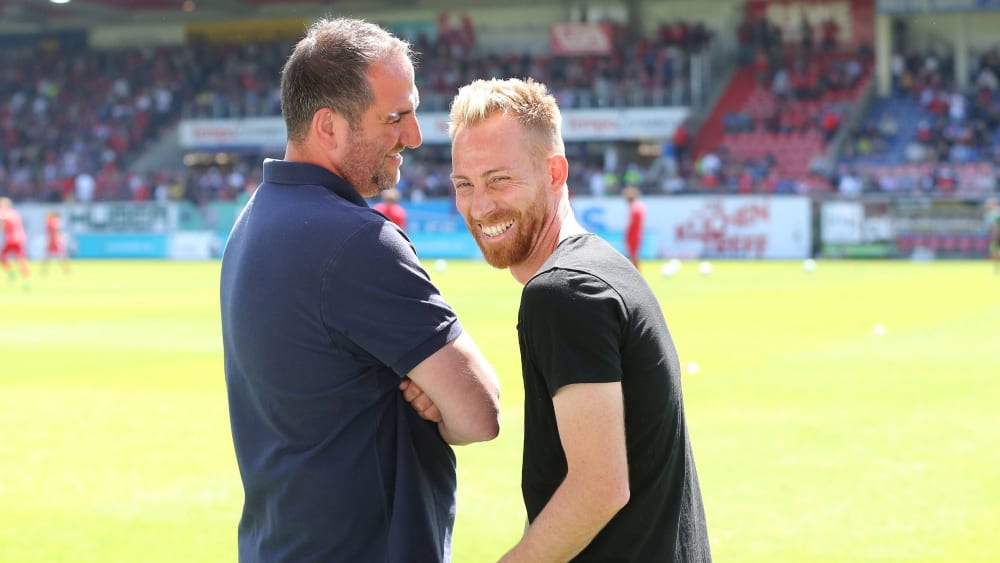 Gingen den Weg über viele Jahre gemeinsam: Marc Schnatterer und Frank Schmidt.