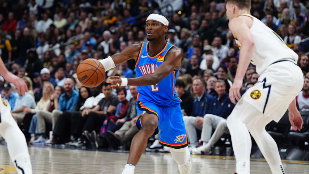 Shai Gilgeous-Alexander und die OKC Thunder siegten in Denver.