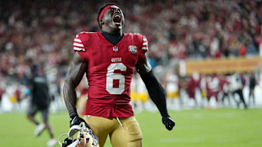 Malik Mustapha in einem NFL-Spiel für die San Francisco 49ers