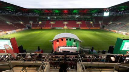 Die Mitgliederversammlung fand im Stadion statt.