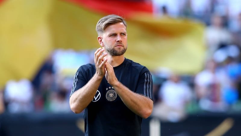 12.06.2023, xtgx, Fussball Länderspiel, Deutschland - Ukraine emspor, v.l. Niclas Füllkrug Fuellkrug (Deutsche Fussball Nationalmannschaft DFB) Enttäuscht enttaeuscht traurig frustriert (DFL DFB REGULATIONS PROHIBIT ANY USE OF PHOTOGRAPHS as IMAGE SEQUENCES and or QUASI-VIDEO) Bremen *** 12 06 2023, xtgx, international football match, Germany Ukraine emspor, v l Niclas Füllkrug Fuellkrug German national football team DFB Enttäuscht enttaeuscht sad frustrated DFL DFB REGULATIONS PROHIBIT ANY USE OF PHOTOGRAPHS as IMAGE SEQUENCES and or QUASI VIDEO Bremen