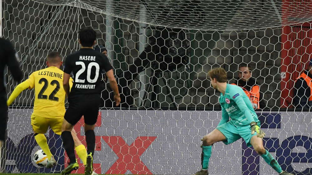 Maxime Lestienne, Makoto Hasebe, Frederik Rönnow