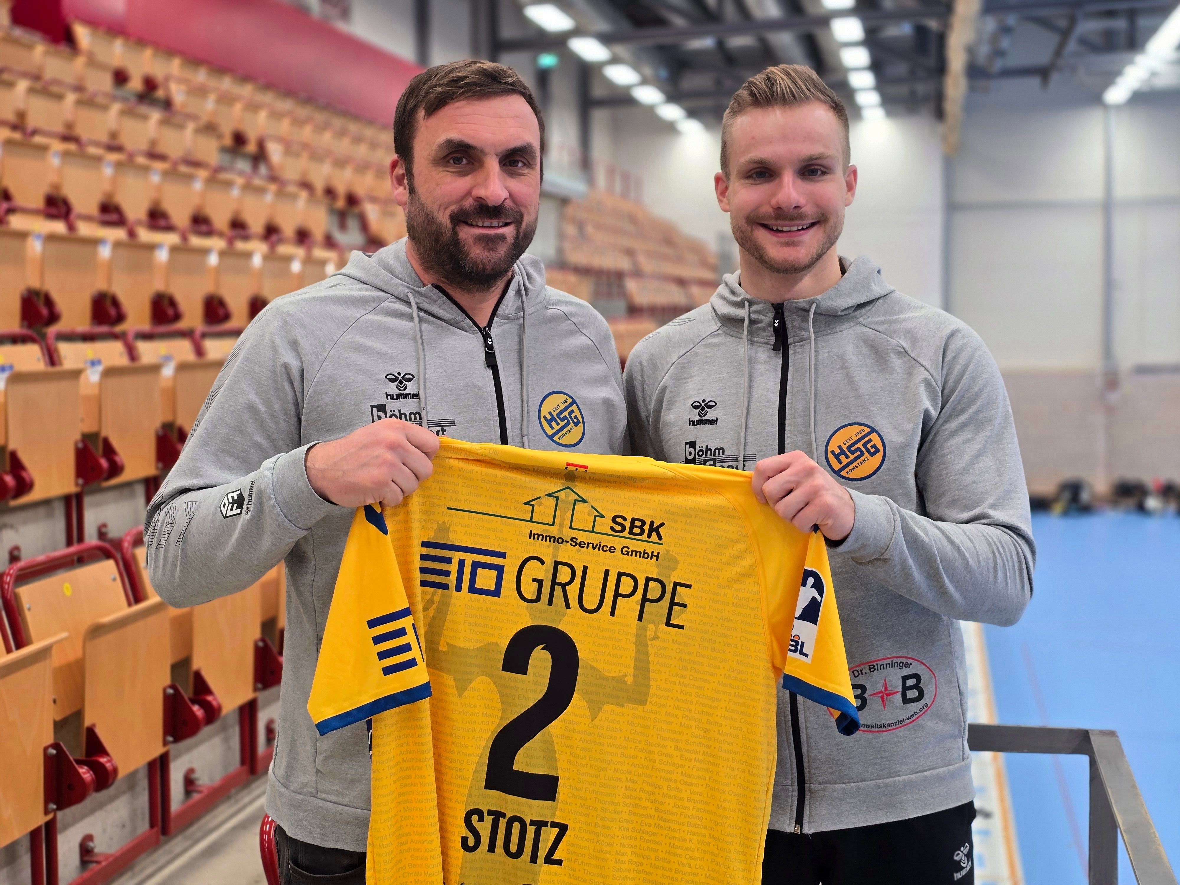 Handball 2. HBL: Konstanz can keep captain Michel Stotz