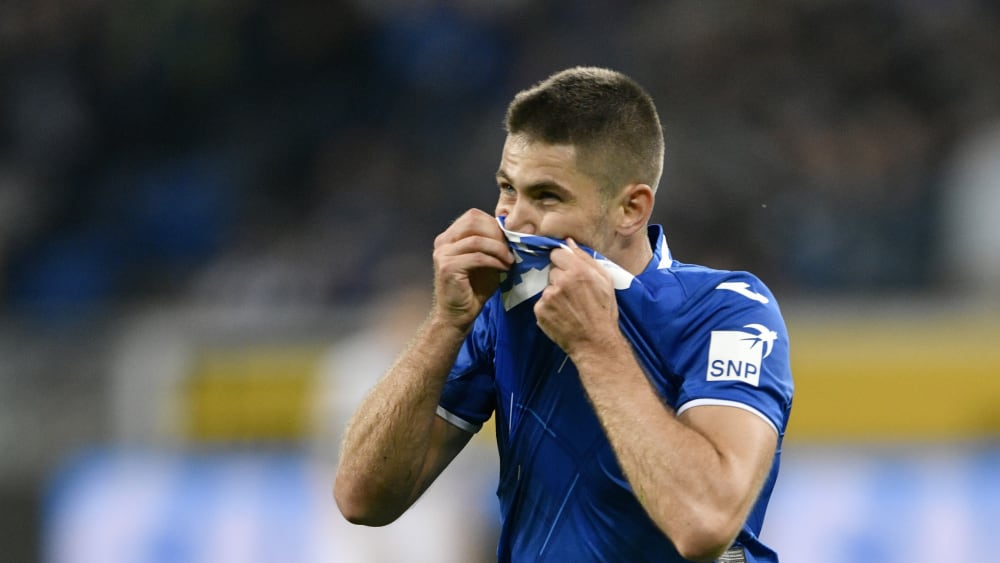 Wie stark ist er verletzt? Hoffenheims Andrej Kramaric.