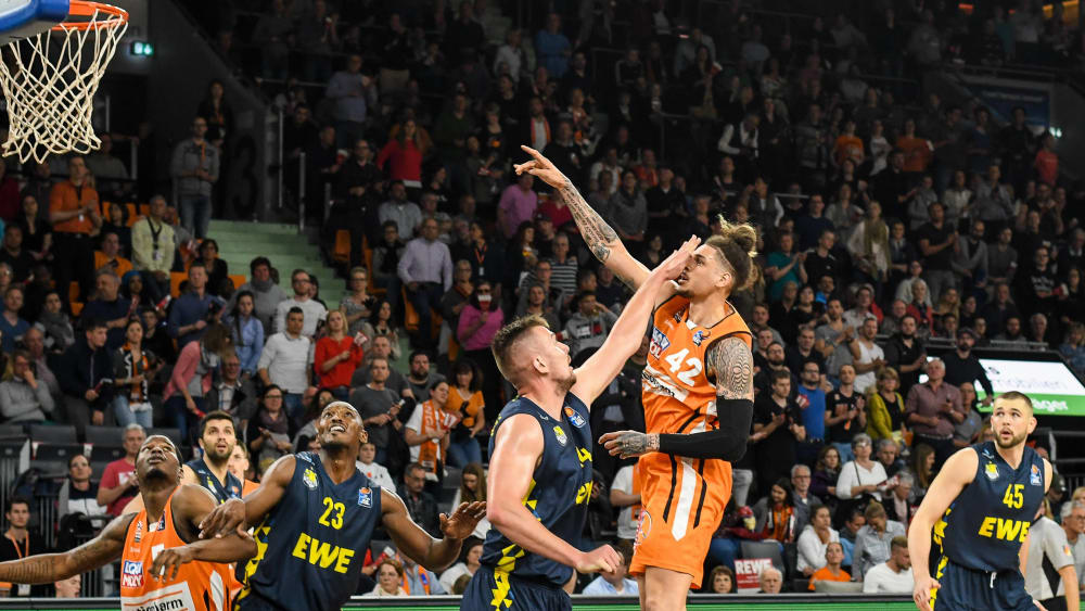 ratiopharm Ulm gegen EWE Baskets Oldenburg