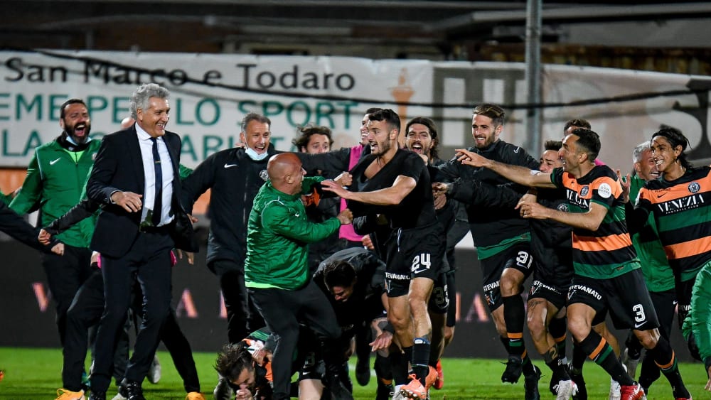 Der FC Venedig spielt in der kommenden Saison wieder in der Serie A.