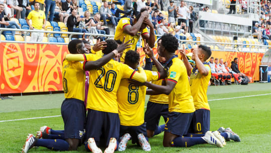 Große Freude: Ecuador steht bei der U-20-WM im Halbfinale. 