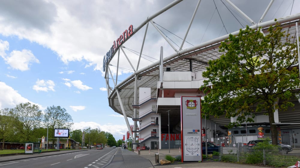 In der BayArena ist Bayer Leverkusen beheimatet.