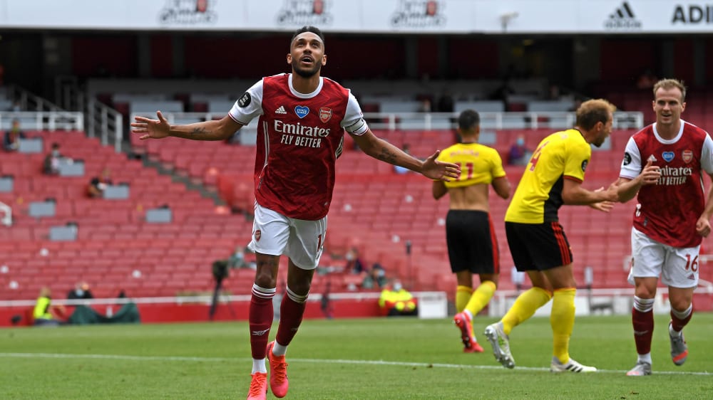 Traf sehenswert per Fallrückzieher: Pierre-Emerick Aubameyang.