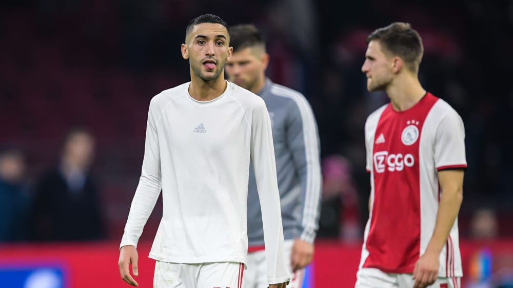 Nach dem 0:2 gegen Willem II Tilburg zogen Hakim Ziyech (l.) und Co. lange Gesichter.