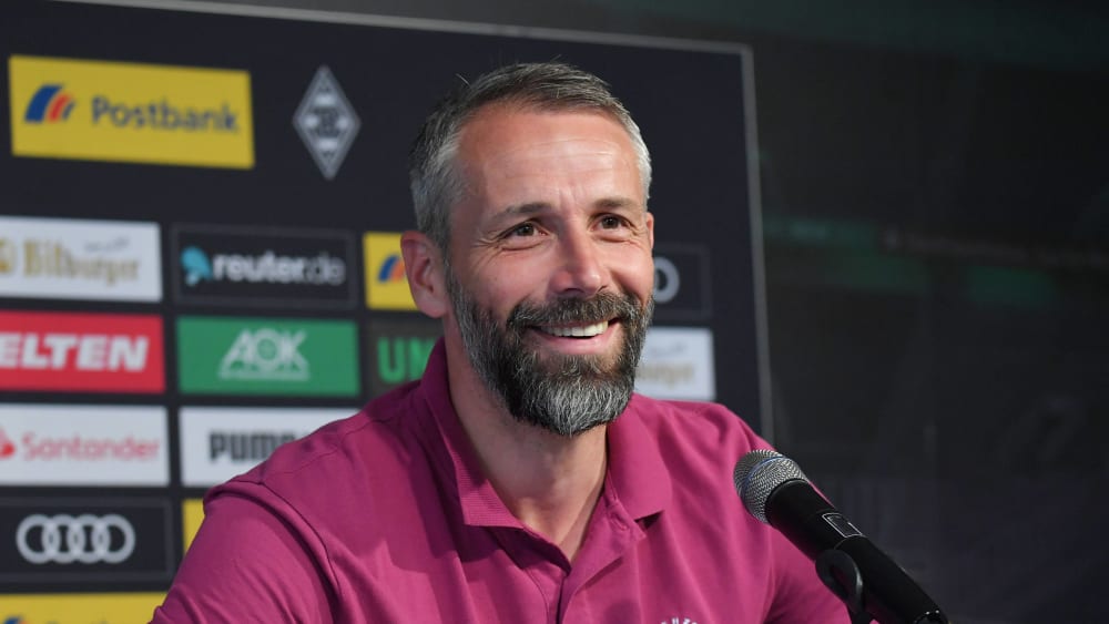 Vor dem Saisonstart sprach er über viele Dinge: Gladbachs Trainer Marco Rose.