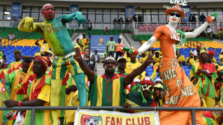 Fans beim Afrika-Cup