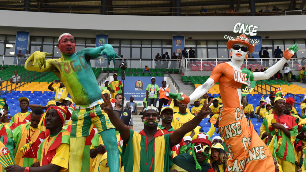 Fans beim Afrika-Cup