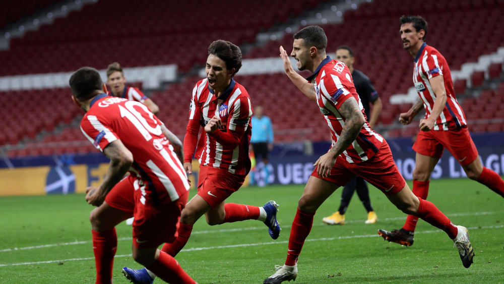 Ohne Zweifel der Mann des Abends: Joao Felix (Mi.) drehte das Spiel mit seinem Doppelpack spät.