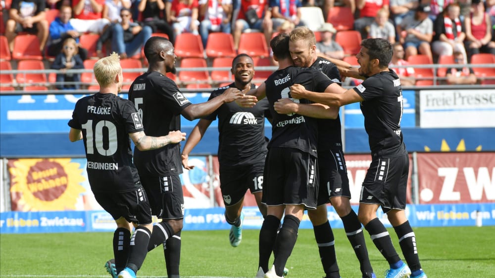 Die Spieler vom KFC Uerdingen