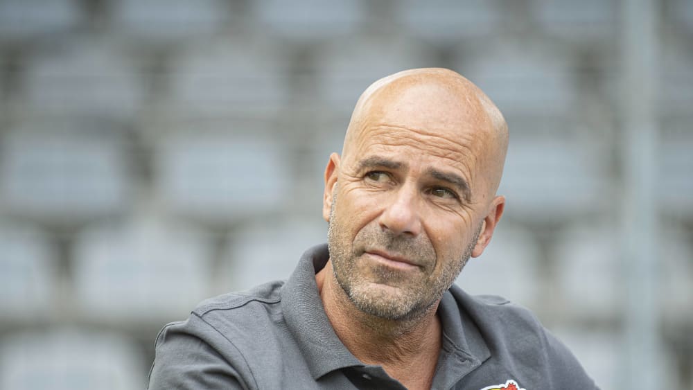 Sieht noch ordentlich Verbesserungspotenzial: Leverkusens Trainer Peter Bosz.