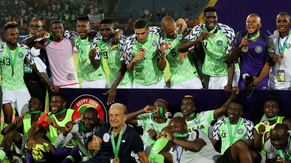 Platz drei des Afrika-Cups geht an Nigeria. 