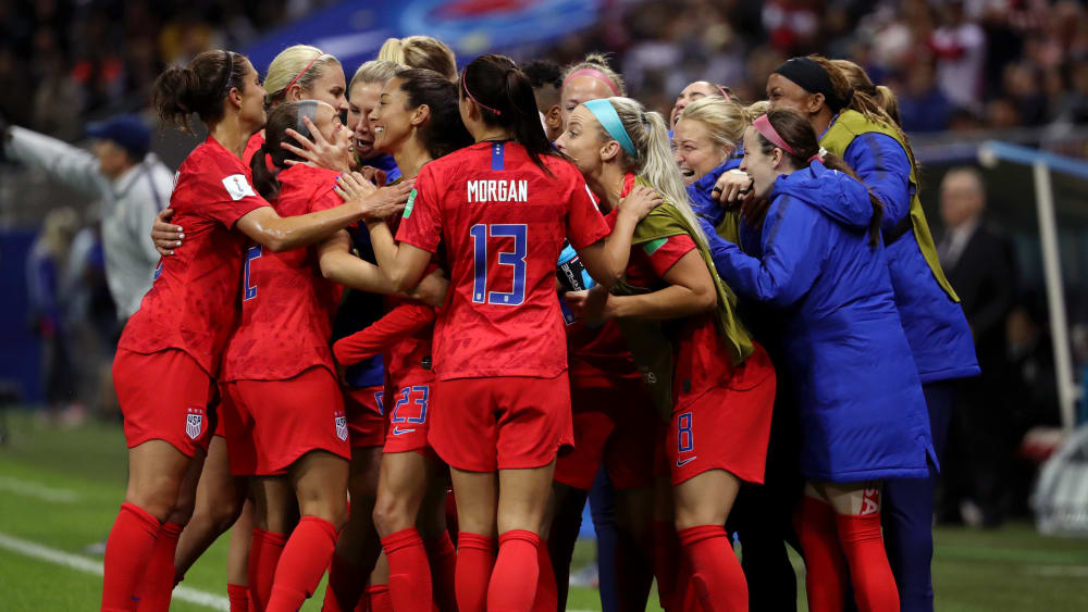 Die US-Ladies lieferten einen überragenden Auftritt ab.