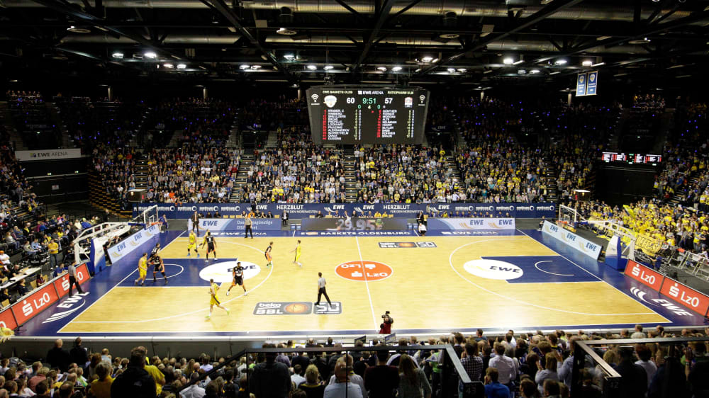 Arenen und Stadthallen Das sind die Schauplätze der BBL Basketball