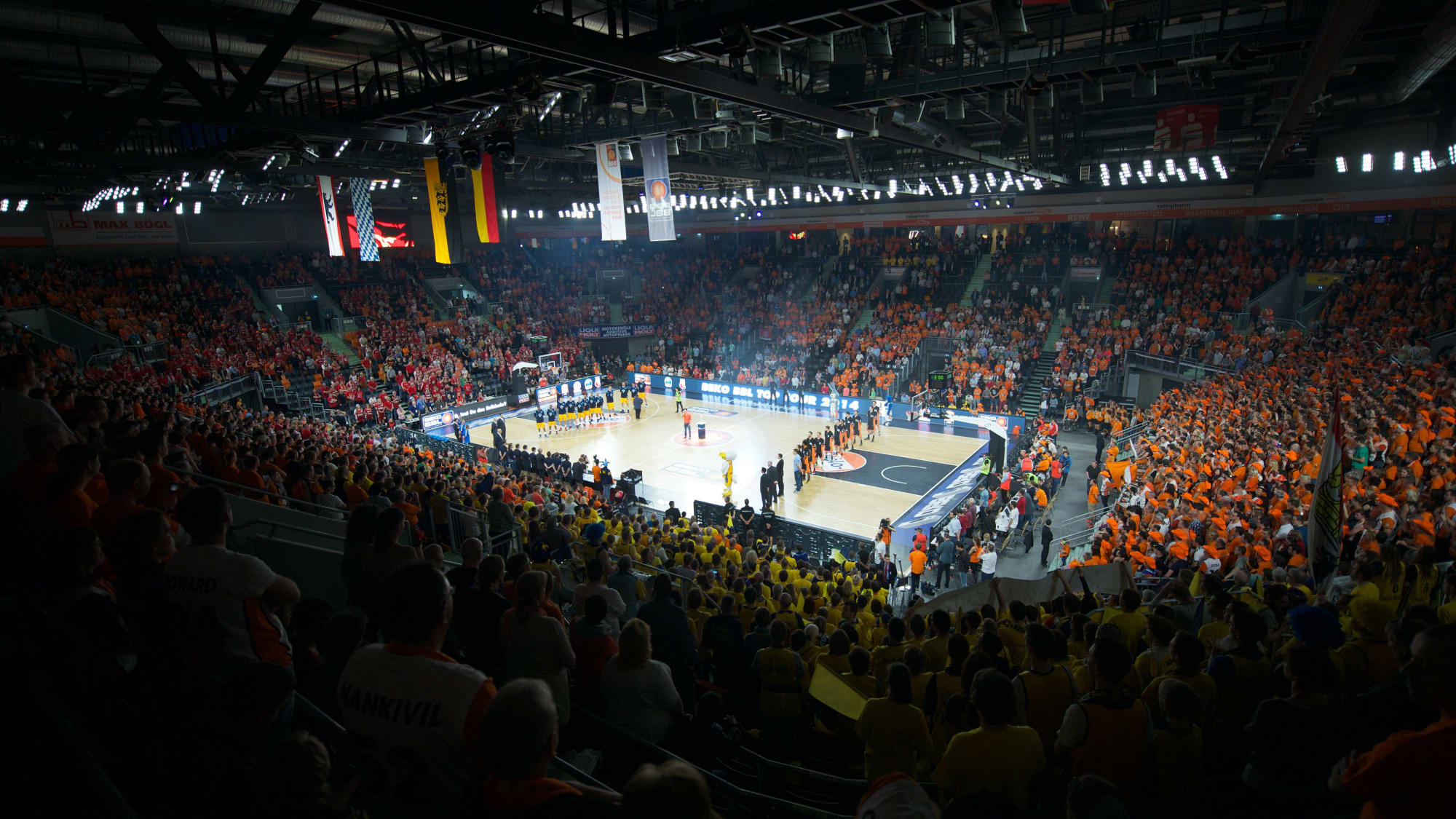 Arenen und Stadthallen Das sind die Schauplätze der BBL Basketball