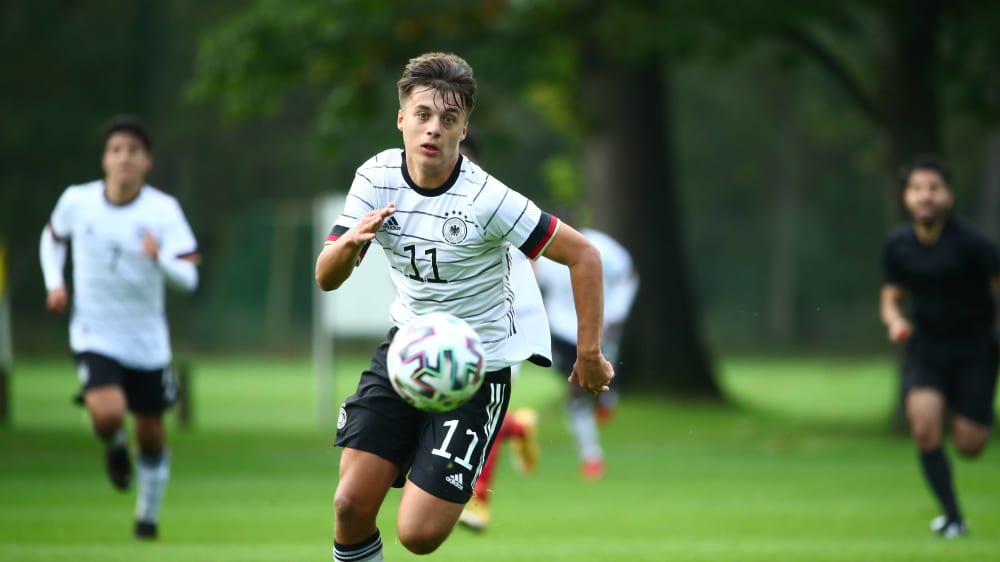 Leander Popp brachte die deutsche U 16 auf die Siegerstraße.