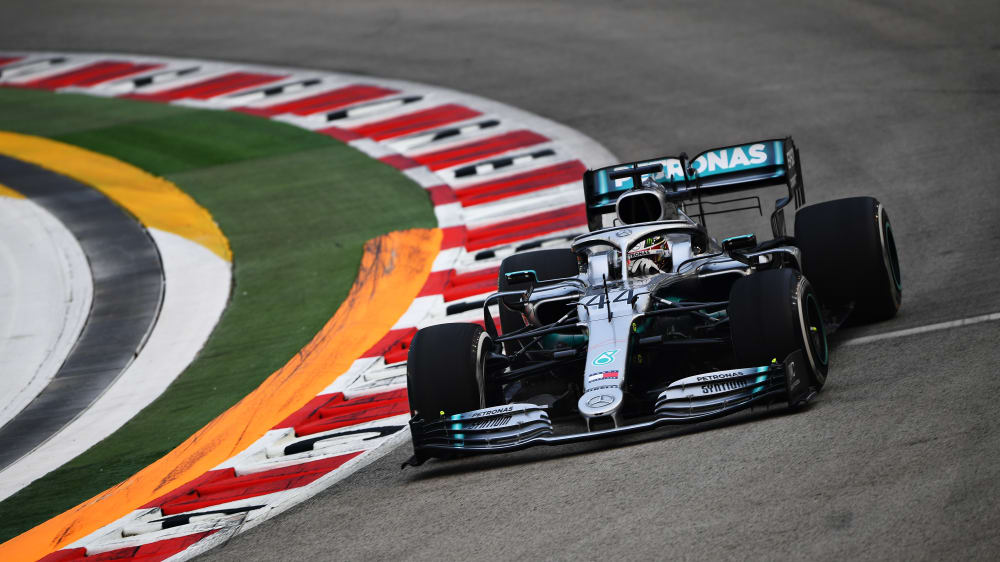 Schnellster im 2. Freien Training: Mercedes-Pilot Lewis Hamilton. 