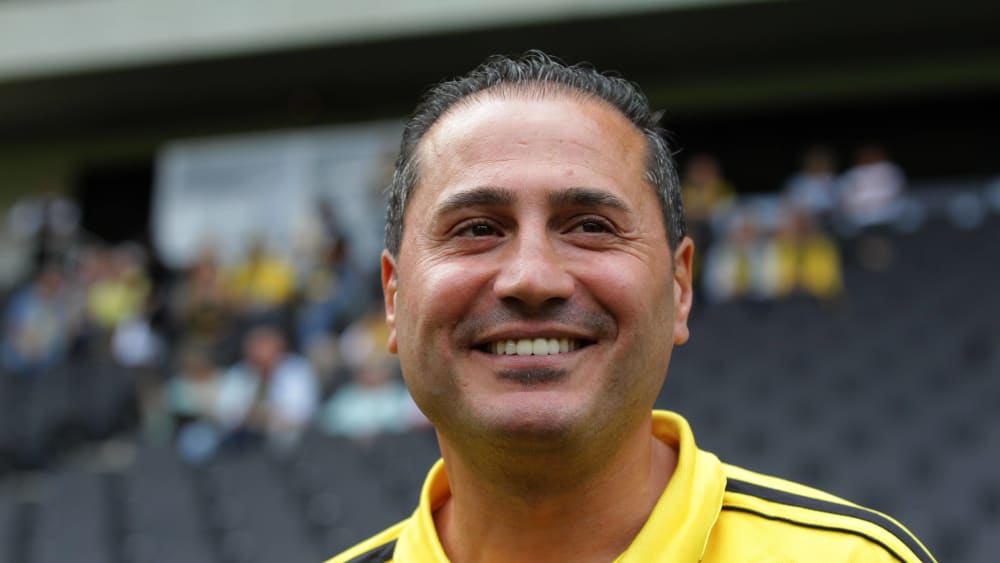Ist mit dem Auftritt seiner Mannschaft gegen Haltern zufrieden: Aachens Trainer Fuat Kilic.