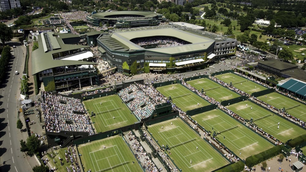In Wimbledon wird dieses Jahr aufgrund der Corona-Pandemie nicht gespielt.