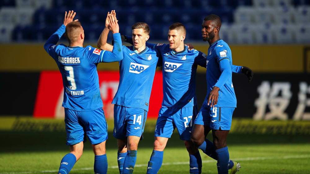 Stoppten den Serientäter: Andrej Kramaric (#27) und die TSG Hoffenheim