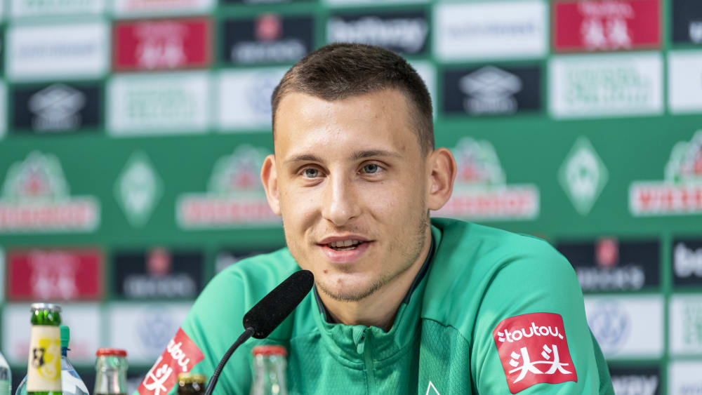 Geht zuversichtlich in das Spiel in Dortmund: Bremens Maxi Eggestein.