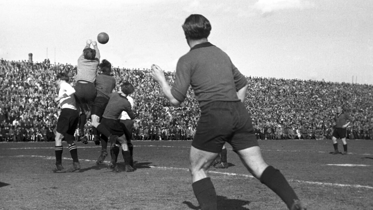 1946 Regionale Meisterschaften in den Trümmern kicker