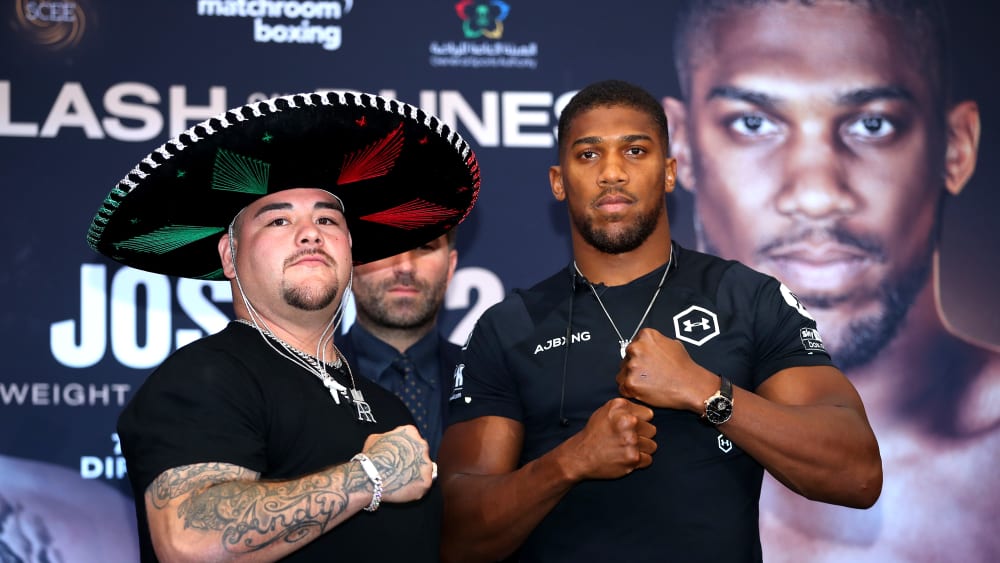 Der heiß ersehnte Rückkampf: Gegen Andy Ruiz Jr. ist Anthony Joshua (r.) diesmal der Herausforderer.