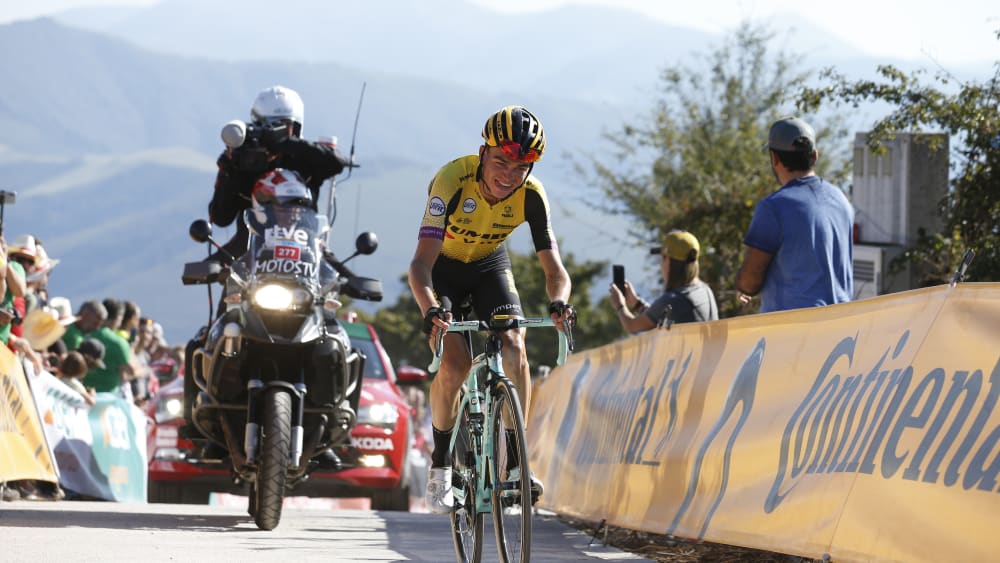 Solofahrt von Kuss - Roglic weiter in Rot - kicker