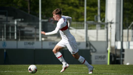 Frederik Schumann wechselt aus der Jugend des VfB Stuttgart zum SSV Reutlingen.