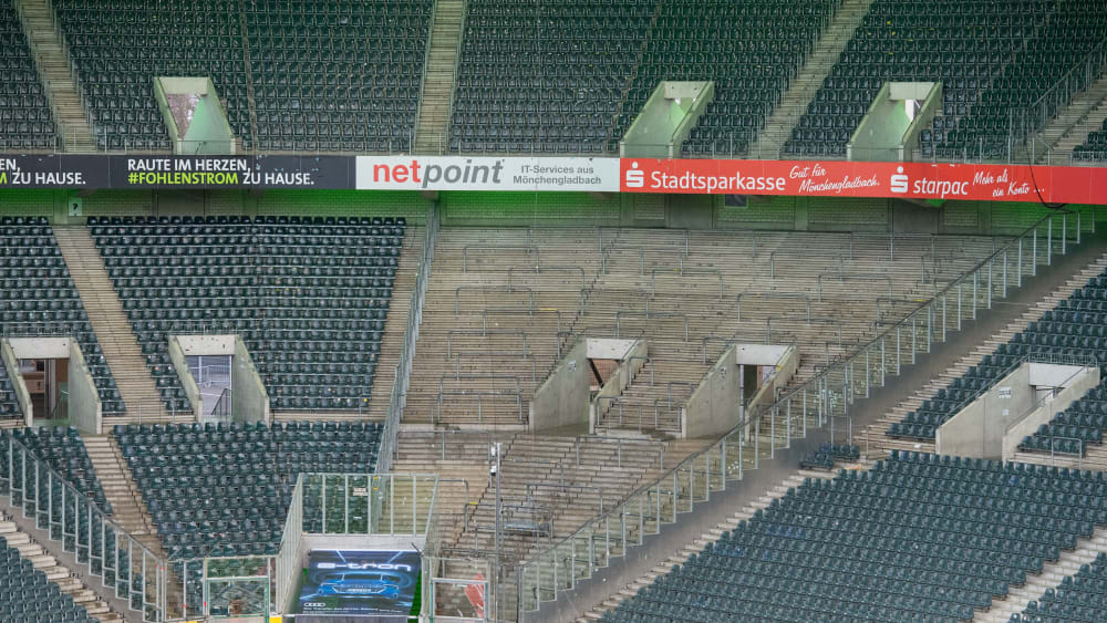 Die Stadien bleiben leer.