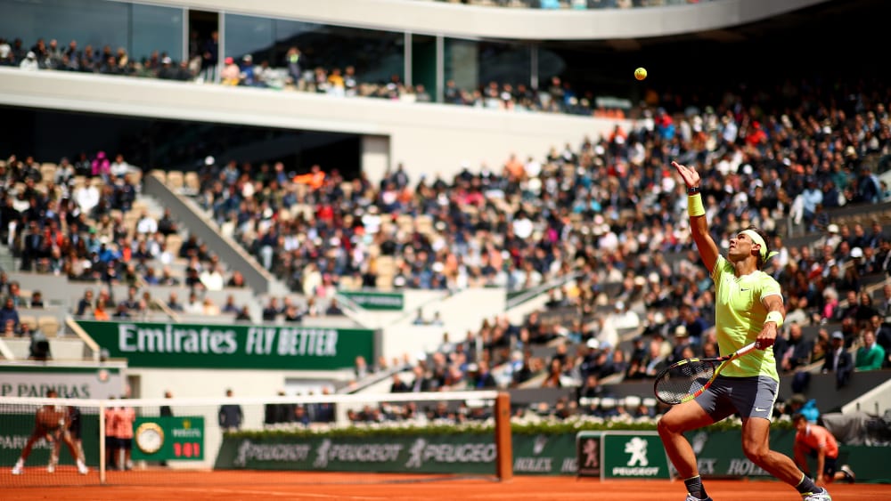 Rafael Nadal gegen Roger Federer