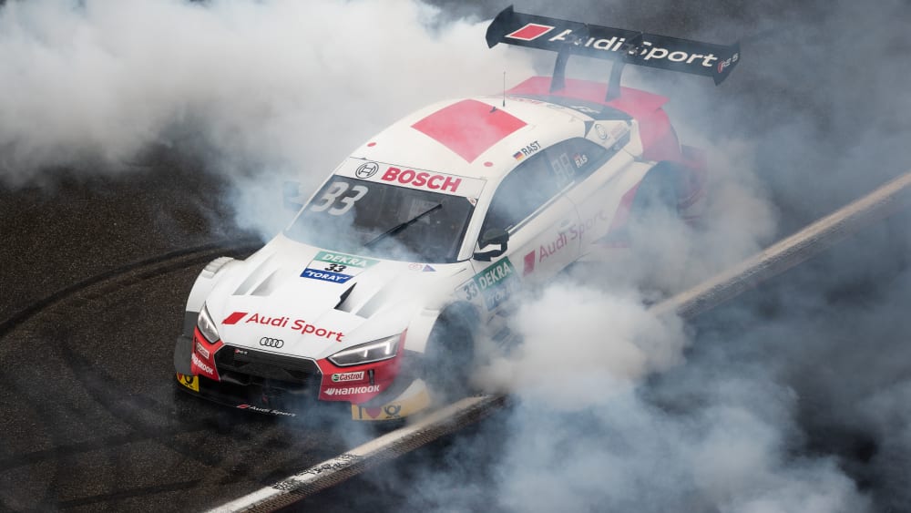 Überragende Saison, belohnt mit dem zweiten DTM-Titel: Audi-Pilot René Rast.